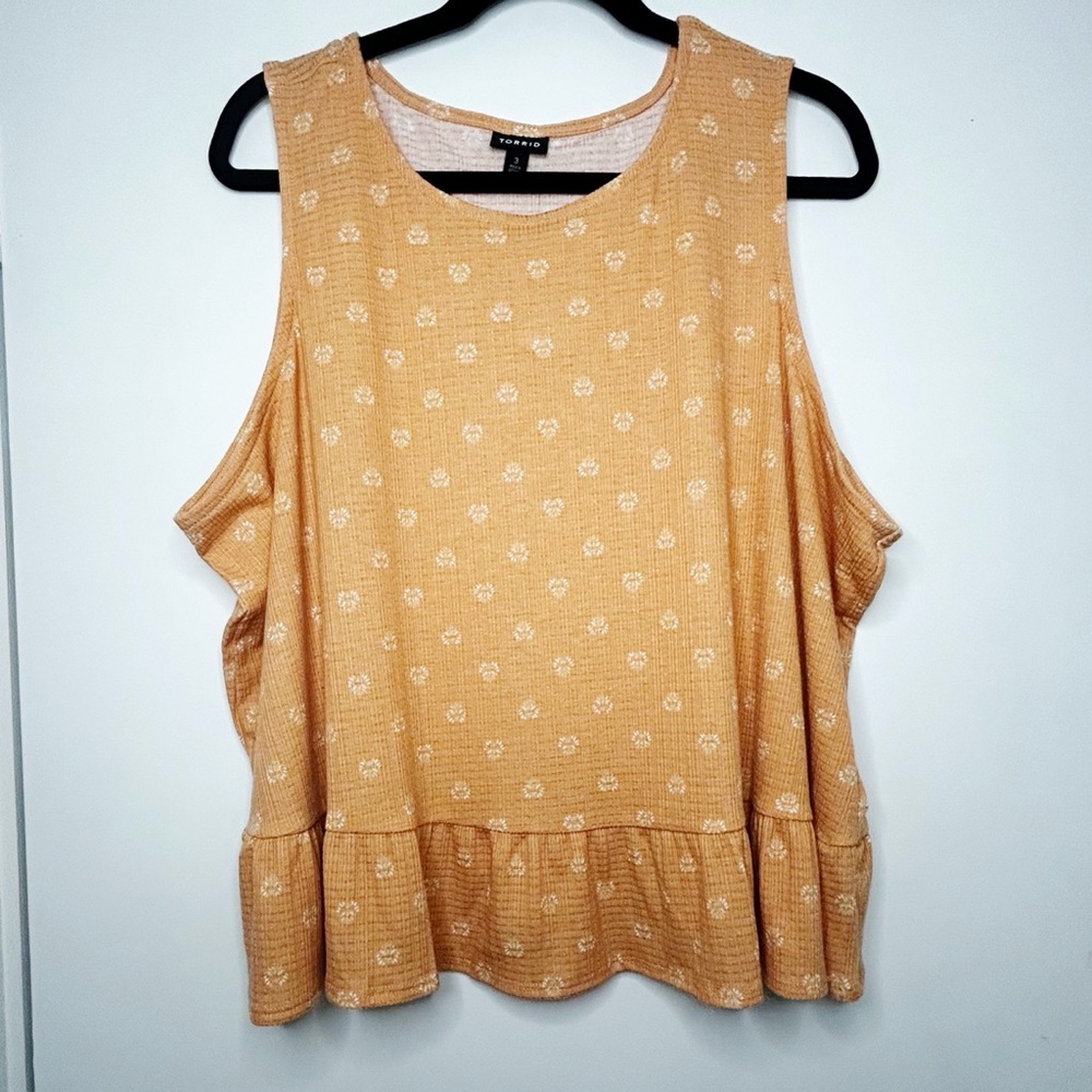 Orange Torrid Tank Top, size 3